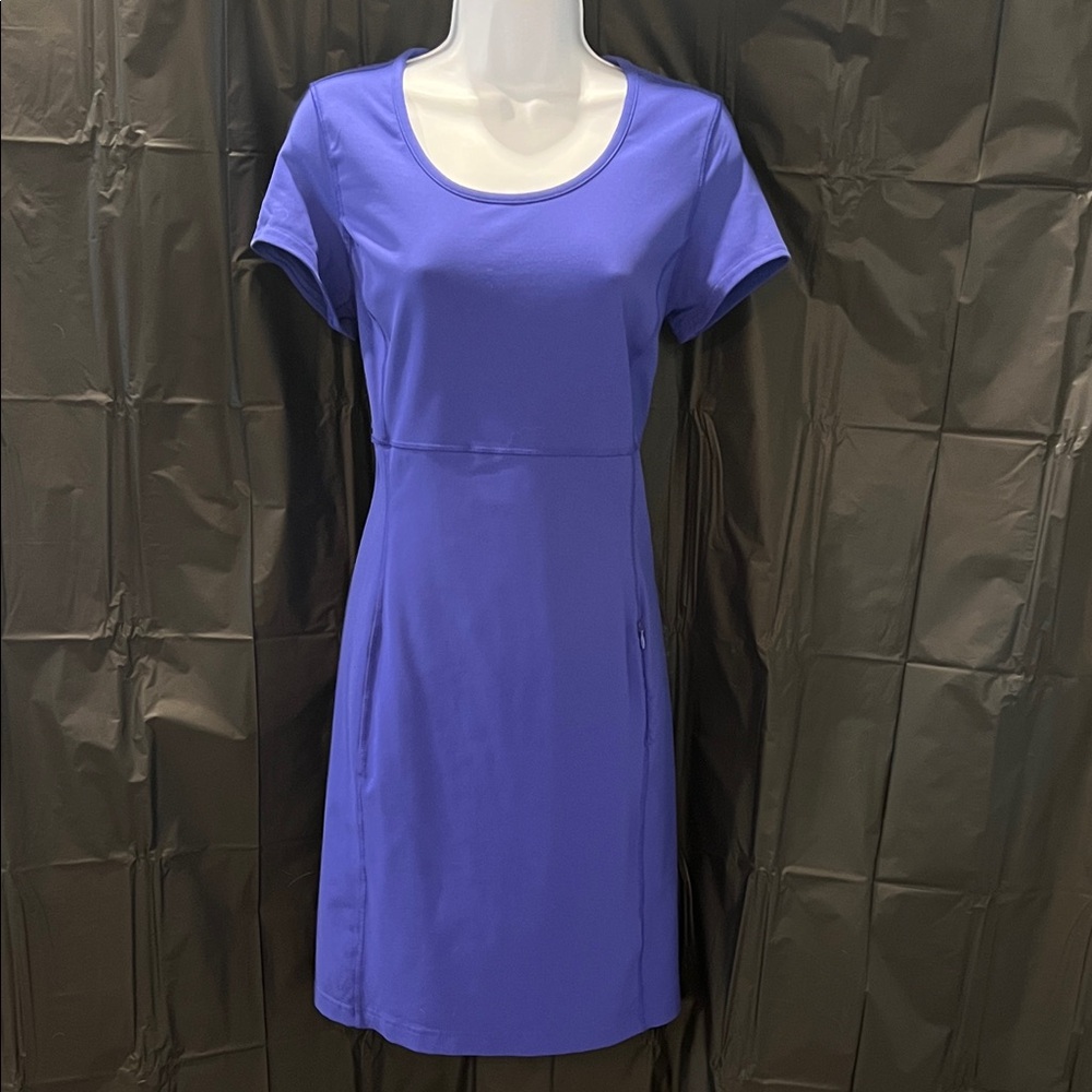 Duluth Trading Co Blue Mini Dress